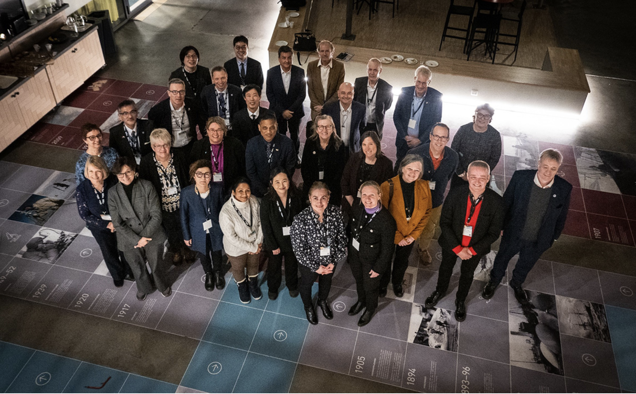 The picture shows the participants at the Arctic Frontiers roundtable conference in Tromsø, where the path towards a successful fifth International Polar Year (IPY) in 2032-2033 was discussed. PHOTO: Trine Lise Sviggum Helgerud - Norwegian Polar Institute